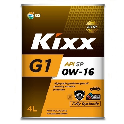 GS Oil Моторное масло Kixx G1 SP Plus 0w16 4л.