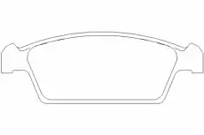 Тормозные колодки дисковые PF-9183, AN-282, 55810-60FG2, Suzuki Tico, Alto, Cervo Mode.