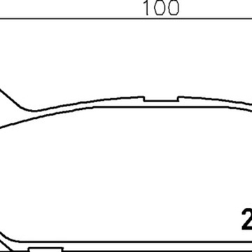 Тормозные колодки PF-5238 AN-384 Mazda 3, V, VI, Premacy, RX-.., Xedos.