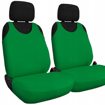 Чехол-майка на переднее сиденья 2шт. зелёный.