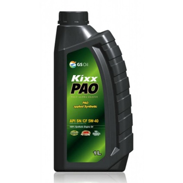 GS Oil Моторное масло Kixx PAO С3 5w40 1л.