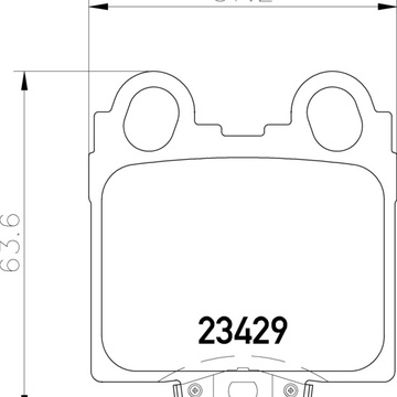 Тормозные колодки PF-1421