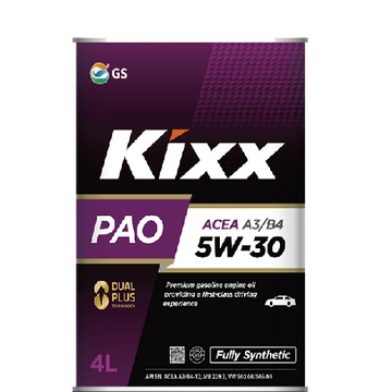 GS Oil Моторное масло Kixx PAO A3/B4 5w30 4л.
