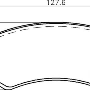 Тормозные колодки PF-2188 AN-252\2359 Nissan 200, Silvia, Skyline.