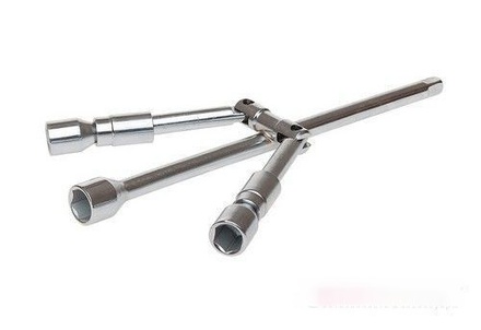 Ключ баллонный, крест, складной, R17-19-21мм+1/2.