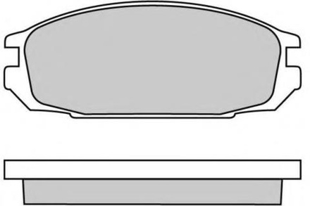 Тормозные колодки PF-2149 AN-215\2269\2371 Nissan Bluebird, Primera, Serena, Sunny.