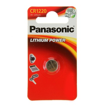 Батарейка литиевая Panasonic CR1220, 3В. BL1