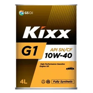 GS Oil Моторное масло Kixx GX5 SL 10w40 4л.