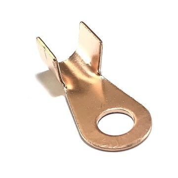 Клемма кольцевая, медная Д8мм. 80А.