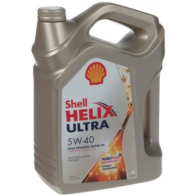 Shell Моторное масло Ultra 5w40 4л.
