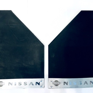 Брызговики пластины Nissan, 24х38см. 2шт.