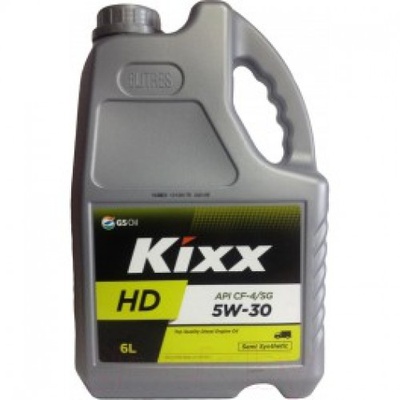 GS Oil Моторное масло Kixx HD diesel 5w30 6л.