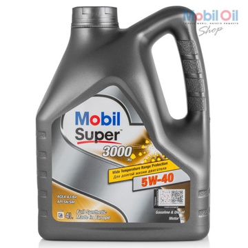 Mobil1 Моторное масло Super 3000 X1 5w40 4л.