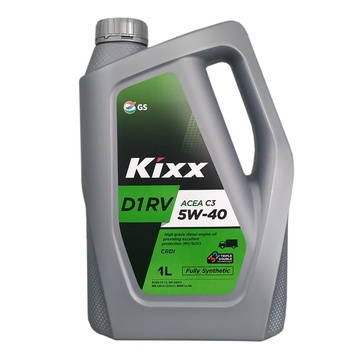 GS Oil Моторное масло Kixx D1 RV 5W40 1л.