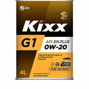 GS Oil Моторное масло Kixx G1 SN Plus 0w20 4л.