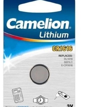 Батарейка литиевая Camelion CR1616, 3В. BL1