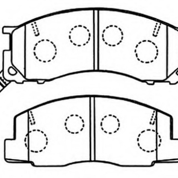 Тормозные колодки PF-3173 AN-223 Mitsubishi Carisma, Colt, Eclipse, FTO, Galant, L 400, Lancer, Santamo, Space.