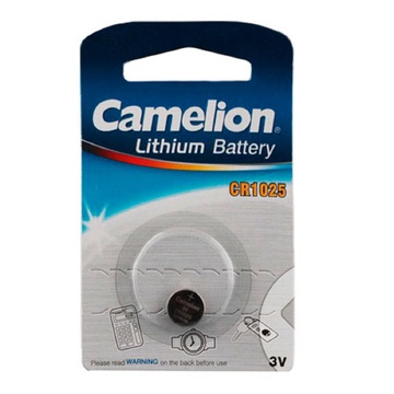 Батарейка литиевая Camelion CR1025, 3В. BL1