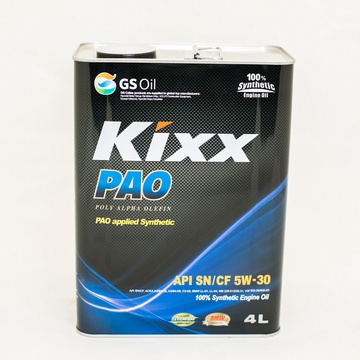 GS Oil Моторное масло Kixx PAO1 0w30 4л.