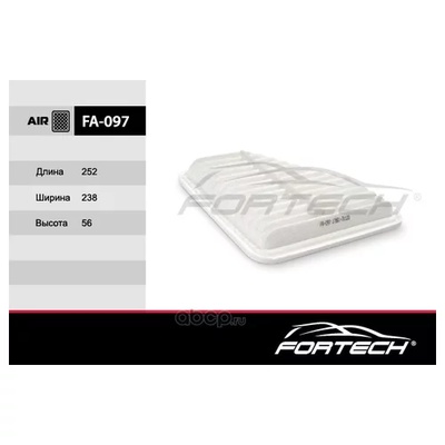 Воздушный фильтр Fortech FA-097, A-1015, 17801-AD010