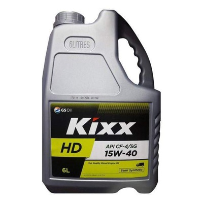 GS Oil Моторное масло Kixx HD diesel 15w40 6л.