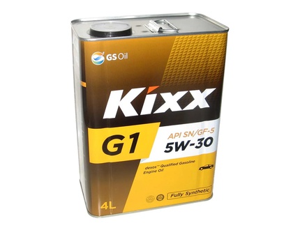 GS Oil Моторное масло Kixx G1 SN Plus 5w30 4л.