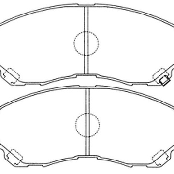 Тормозные колодки PF-3469 AN-650 Mitsubishi ASX, Chariot Grandis, Eclipse, Galant, Lancer, Outlander, Space.