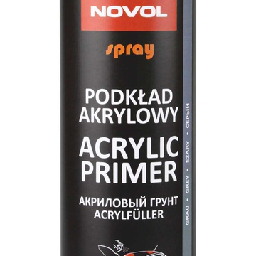 Novol Spray Акриловый грунт, серый. 0.5л.