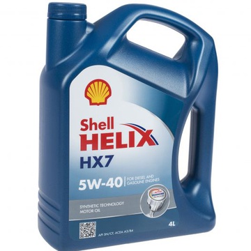 Shell Моторное масло HX7 5w40 4л.