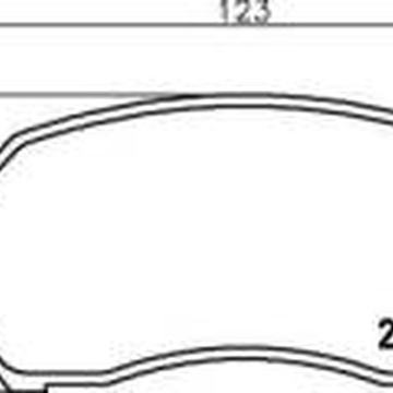 Тормозные колодки PF-4257 AN-347 Mazda MX-5 I.