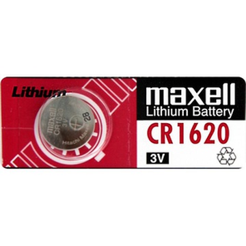 Батарейка литиевая Maxell CR1620, 3В. BL1