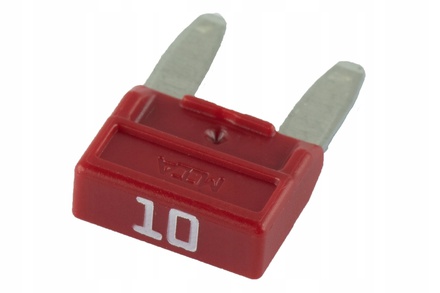 Предохранитель флажковый МТА Minival, мини 10А. M1050