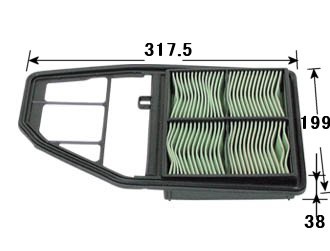 Воздушный фильтр A-869 17220-PLD-Y00 Rabbit