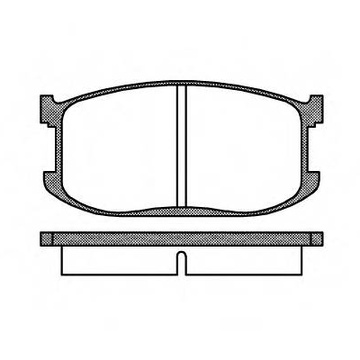 Тормозные колодки PF-4140 AN-206\5070 Mazda MX-5 I.