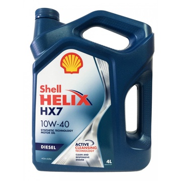 Shell Моторное масло HX7 Diesel 10w40 4л.