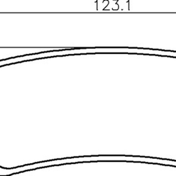 Тормозные колодки PF-1412