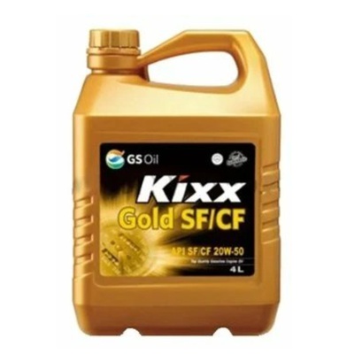 GS Oil Моторное масло Kixx Gold 20w50 4л.
