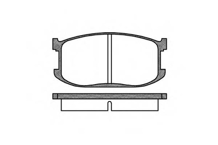 Тормозные колодки PF-4140 AN-206\5070 Mazda MX-5 I.