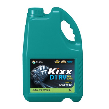 GS Oil Моторное масло Kixx D1 RV 5W40 6л.