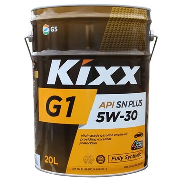 GS Oil Моторное масло Kixx G1 SN Plus 5w30 20л.