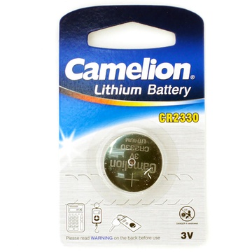 Батарейка литиевая Camelion CR2330, 3В. BL1