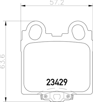 Тормозные колодки PF-1421