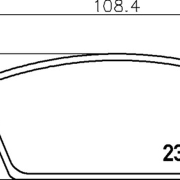 Тормозные колодки PF-9183 AN-282 Suzuki Cappucino EA.